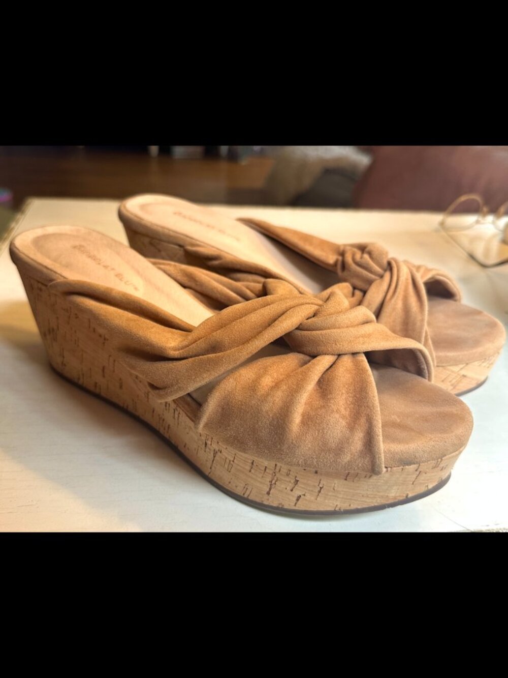 Chocolat Blu Wiley Platform Wedge Sandal